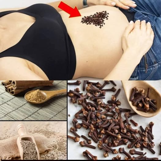 Just put cloves on your belly and no longer need to spend money at the pharmacy