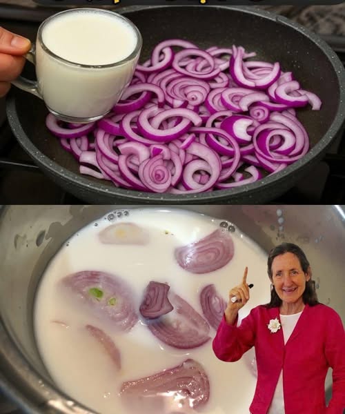 Boil Onion in Milk 🧅🥛 Why Some People Swear by This Old-School Home Drink