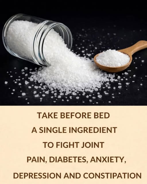 Take Before Sleeping: One Ingredient to Fight Bone Pain, Diabetes, Anxiety, Depression,