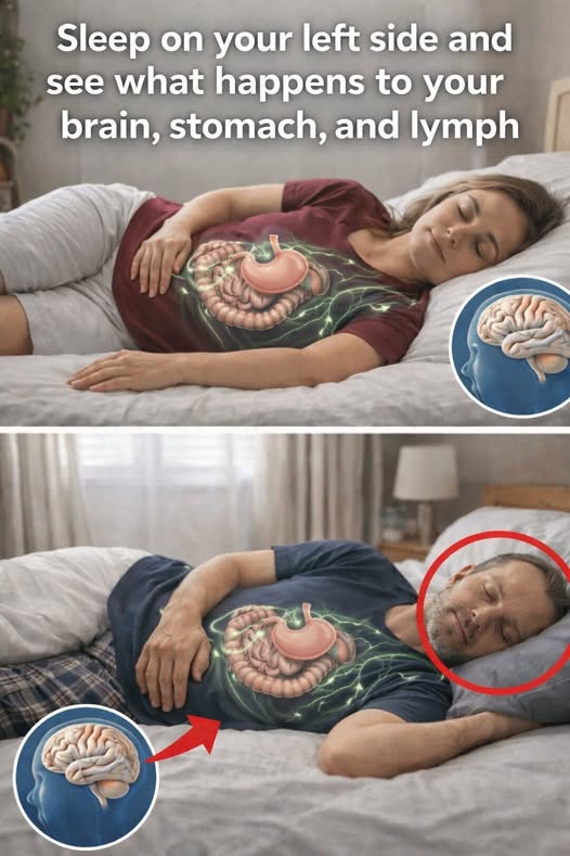  Sleep on Your Left Side and See What Happens to Your Brain, Stomach, and Lymph System