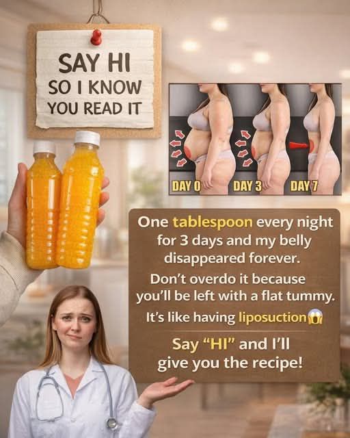 One Spoonful Every Night for Three Days Helped Flatten My Belly