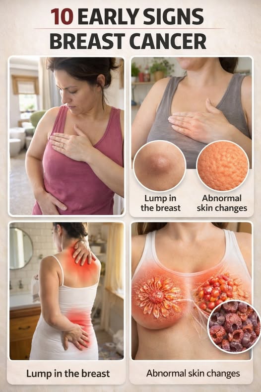 10 warning signs of breast cancer that should never be ignored under any circumstances, especially in women