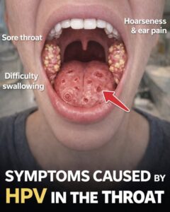 Symptoms Caused by HPV in the Throat