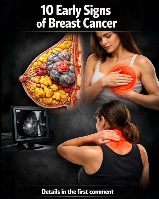 10 Early Warning Signs of Breast Cancer You Should Never Ignore