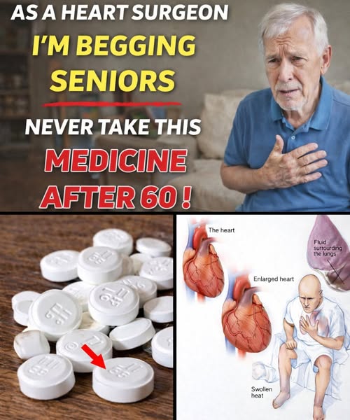 As a Heart Surgeon, I’m WARNING: THIS Common Pill Weakens Senior Hearts