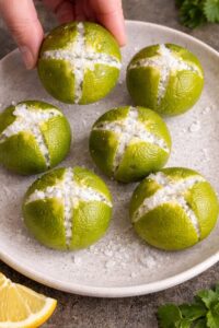 Cut a Lemon in 4, Add Salt &&hellip;